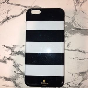 iPhone 6Plus black and white case 😍